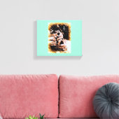 Bronx Gorilla Canvas Afdruk (Insitu (Woonkamer))