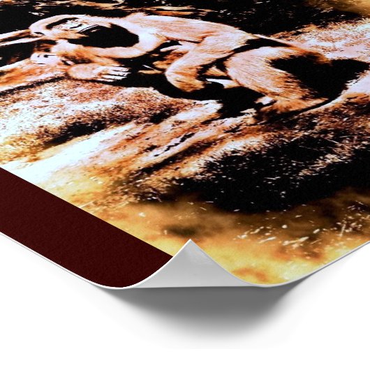 Bronx Gorilla Poster (Hoek)