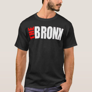 BRONX_LOGO_png wit&rood T-shirt
