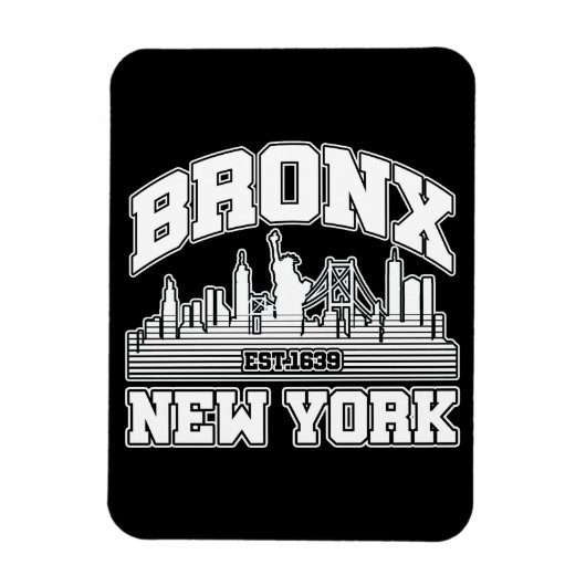 Bronx, New York Magneet (Verticaal)