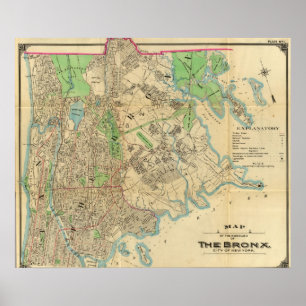 Bronx, New York Poster