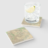 Bronx, New York Stenen Onderzetter (Zijkant)