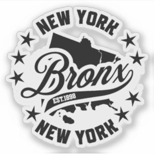 Bronx, New York Sticker