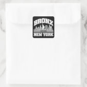 Bronx, New York Vierkante Sticker (Tas)