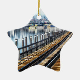 bronx nieuwe york - gebouwen keramisch ornament