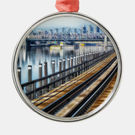 bronx nieuwe york - gebouwen metalen ornament