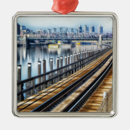 bronx nieuwe york - gebouwen metalen ornament