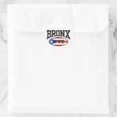 Bronx Puerto Rican Ronde Sticker (Tas)