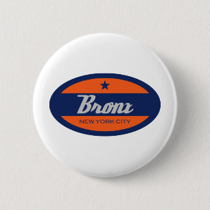 *Bronx Ronde Button 5,7 Cm