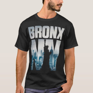 Bronx T shirt, NY Skyline T Shirt, New York City S T-shirt