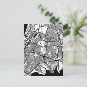 Bronx USA City Map Briefkaart (Staand voorkant)