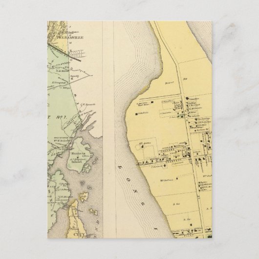 Bronx Westchester County New York Briefkaart (Voorkant)