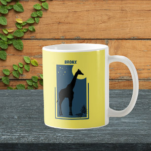 Bronx Zoo New York  Giraffe Koffiemok