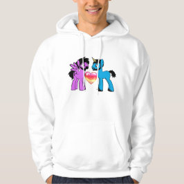 Brony Love Mannen-formaat hoodie
