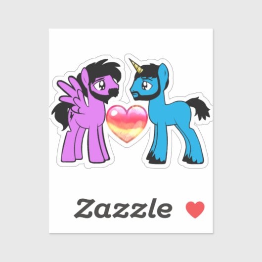 Brony love sticker (Vel)