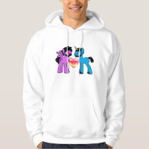 Brony Love sweat - shirt à capuche taille homme