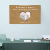 Bronze 8e anniversaire Mariage bannière photo du c (Salon professionnel)