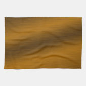 Bronze-achtergrond geborsteld theedoek (Horizontaal)