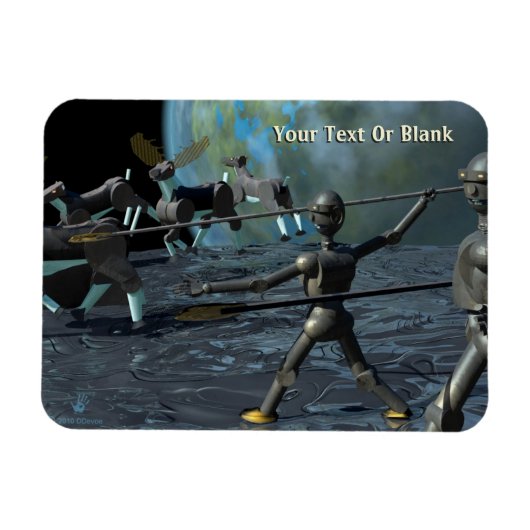 Bronze Age Robots Magneet (Horizontaal)