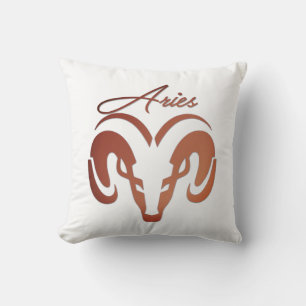 Bronze Aries de ringdierentuin Kussen