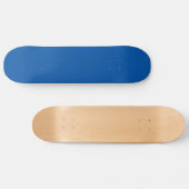 Bronze Blue  Sjabloon blanco Skateboard (Horizontaal)