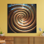 bronze canvas afdruk (Insitu (Woonkamer))