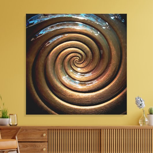 bronze canvas afdruk (Insitu (Woonkamer))