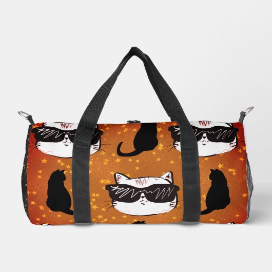 Bronze Chats Cool Imprimer Coupe Sac À Coudre (Recto)