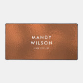 Bronze cuivre brillant élégant FAUX FOIL GRAND (Recto)