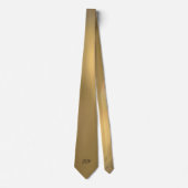 Bronze d'or avec Cravate initial (Devant)