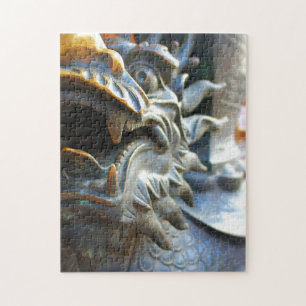 Bronze Dragon - Shanghai, China - 11x14 - 252 pcs Legpuzzel