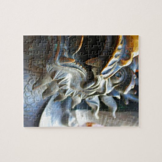 Bronze Dragon - Shanghai, China - 8 x 10 - 110 stu Legpuzzel (Horizontaal)