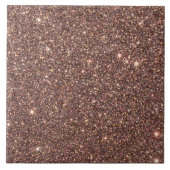 Bronze Glitter Sparkles Tegeltje (Voorkant)