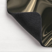 Bronze-golvingen op bruinbeige achtergrond muismat (Hoek)