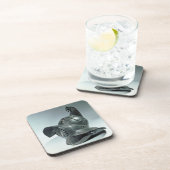 Bronze helm van Thraciaanse gladiator, Roman, 1e c Drankjes Onderzetter (Rechterzijde)