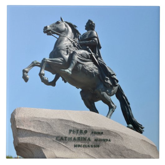 Bronze Horseman Tegeltje (Voorkant)