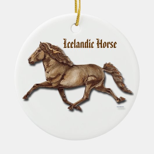 Bronze IJ Keramisch Ornament (Voorkant)