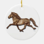 Bronze IJ Keramisch Ornament (Achterkant)