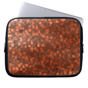 Bronze Leaf Camo Laptop Sleeve
