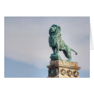 Bronze Lion Statue