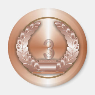 Bronze Medal Magneet