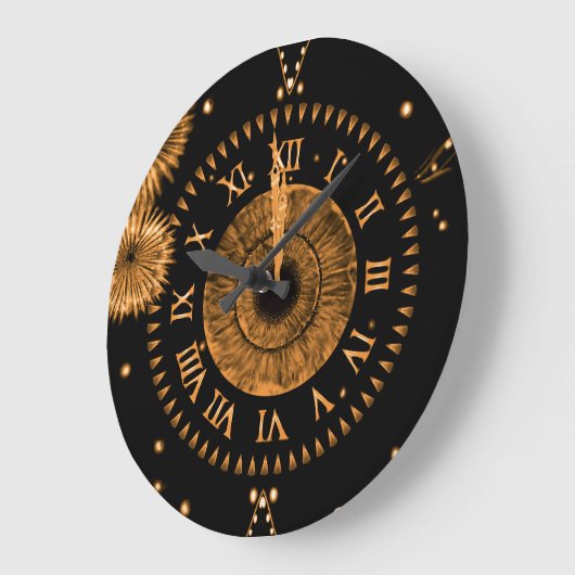 Bronze Midnight Clock Grote Klok (Hoek)