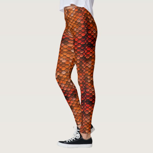 Bronze Moeder van Dragons Dragon Scale Leggings (Links)