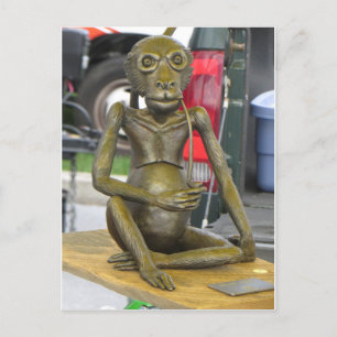 Bronze Monkey Briefkaart