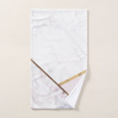 Bronze Or rose et Bronze Rose Noir (Serviette à main)