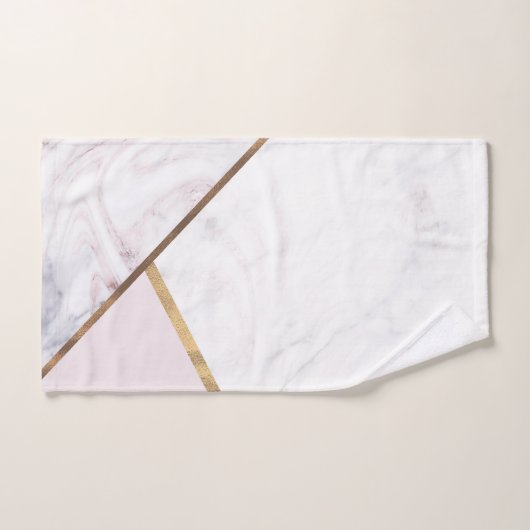 Bronze Or rose et Bronze Rose Noir (Serviette à main)