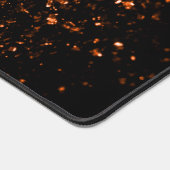 Bronze orange brun faux parties scintillant scinti (Coin)