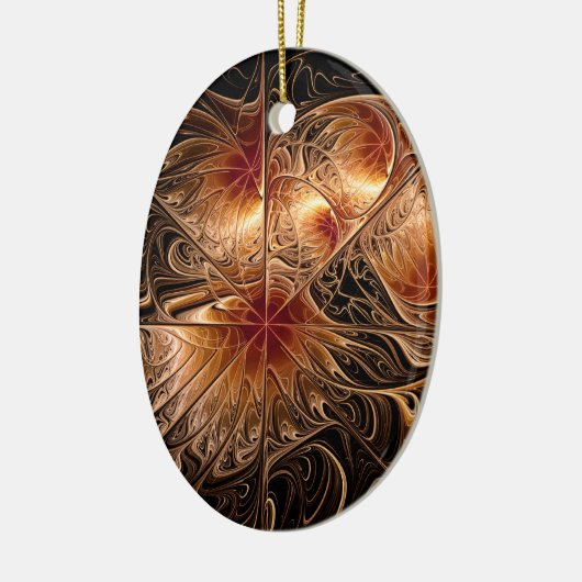 Bronze Oval Ornament (Links)