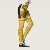 Bronze Poisonous scorpion zeer venomeus insect Leggings (Rechts)