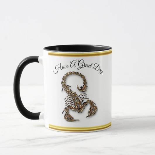 Bronze Poisonous scorpion zeer venomeus insect Mok (Links)